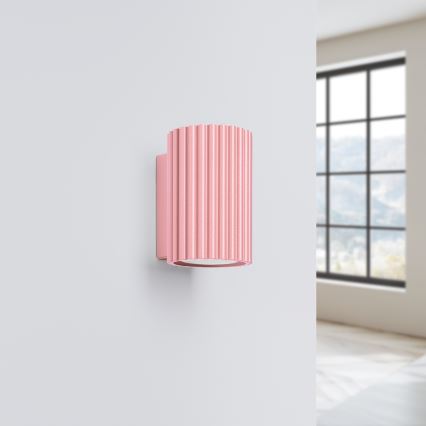 Brilagi - LED kinkiet CRESTO 1xGU10/10W/230V 10 cm różowy