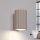 Brilagi - LED kinkiet CRESTO 1xGU10/10W/230V 10 cm taupe