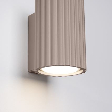 Brilagi - LED kinkiet CRESTO 1xGU10/10W/230V 10 cm taupe