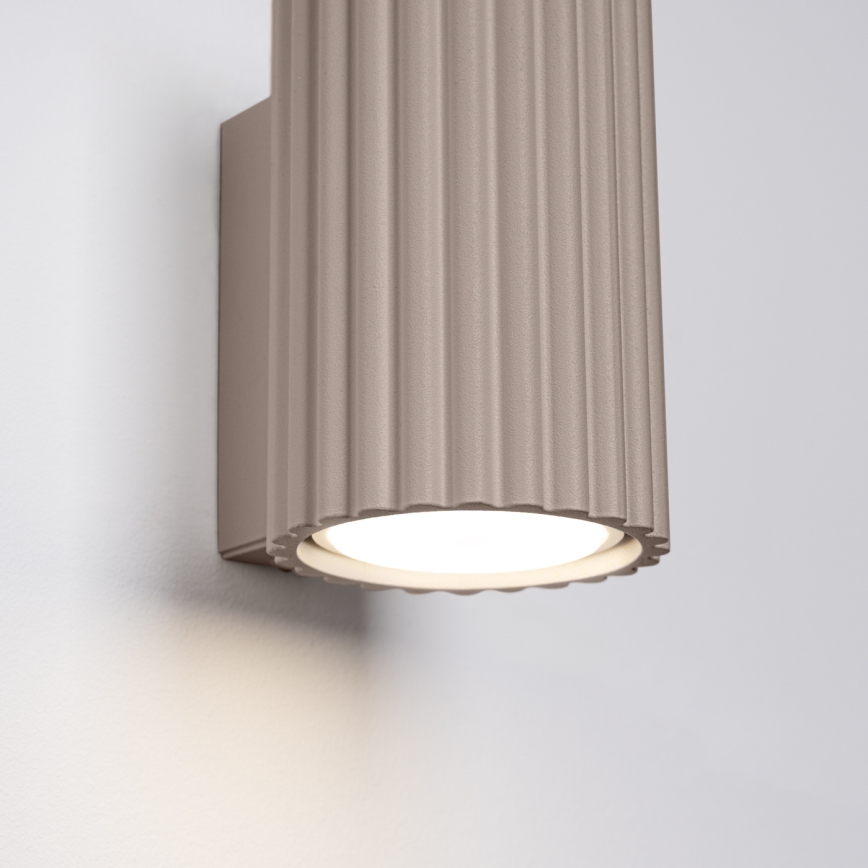 Brilagi - LED kinkiet CRESTO 1xGU10/10W/230V 10 cm taupe