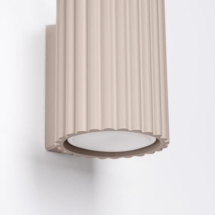 Brilagi - LED kinkiet CRESTO 1xGU10/10W/230V 10 cm taupe