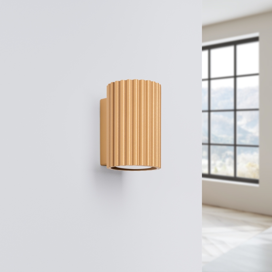 Brilagi - LED Kinkiet CRESTO 1xGU10/10W/230V 10 cm złoty