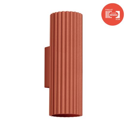 BRILAGI - LED Kinkiet CRESTO 2xGU10/10W/230V 20 cm pomarańczowy