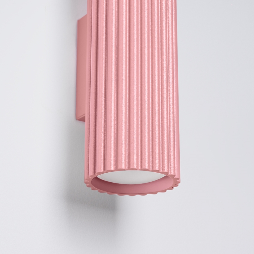 Brilagi - LED kinkiet CRESTO 2xGU10/10W/230V 20 cm różowy