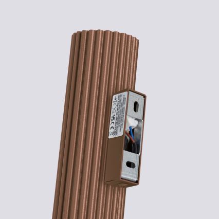 Brilagi - LED kinkiet CRESTO 2xGU10/10W/230V 30 cm brązowy