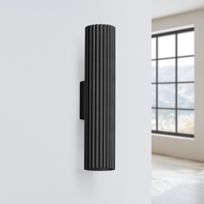 Brilagi - LED kinkiet CRESTO 2xGU10/10W/230V 30 cm czarny