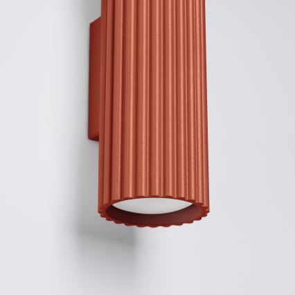 Brilagi - LED kinkiet CRESTO 2xGU10/10W/230V 30 cm czerwony