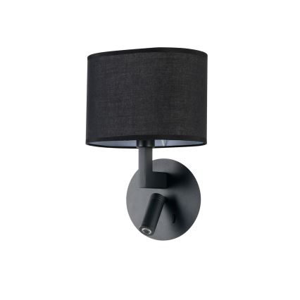 Brilagi - LED Kinkiet DAYA 1xE14/40W/230V + LED/3W czarny