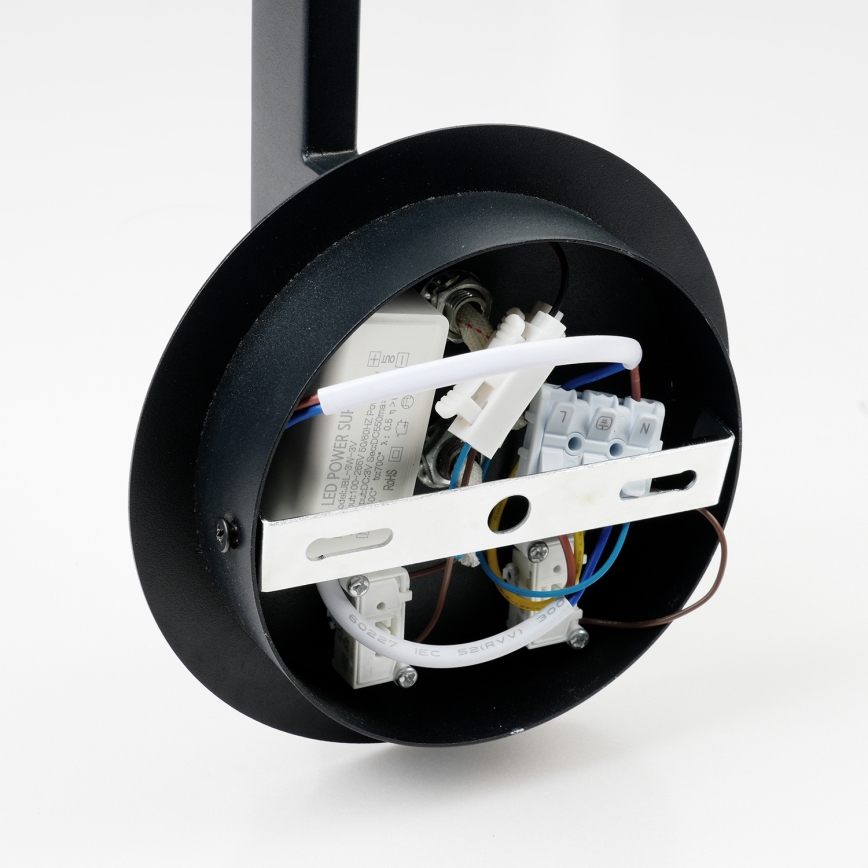 Brilagi - LED Kinkiet DAYA 1xE14/40W/230V + LED/3W czarny