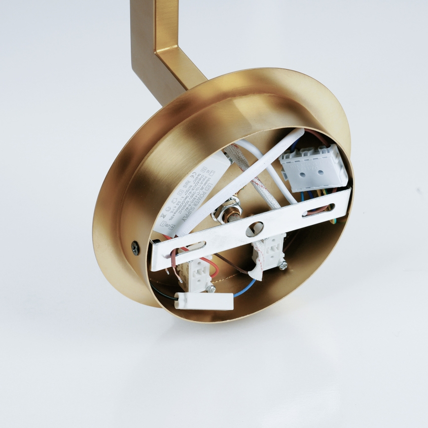 Brilagi - LED Kinkiet DAYA 1xE14/40W/230V + LED/3W kremowy/złoty