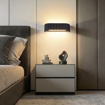 BRILAGI - LED Oprawa ścienna FALCON MODERN LED/10W/230V 30 cm 3000/4500/6000K czarna