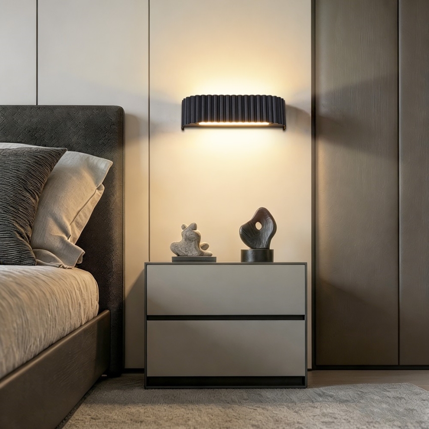 BRILAGI - LED Oprawa ścienna FALCON MODERN LED/10W/230V 30 cm 3000/4500/6000K czarna