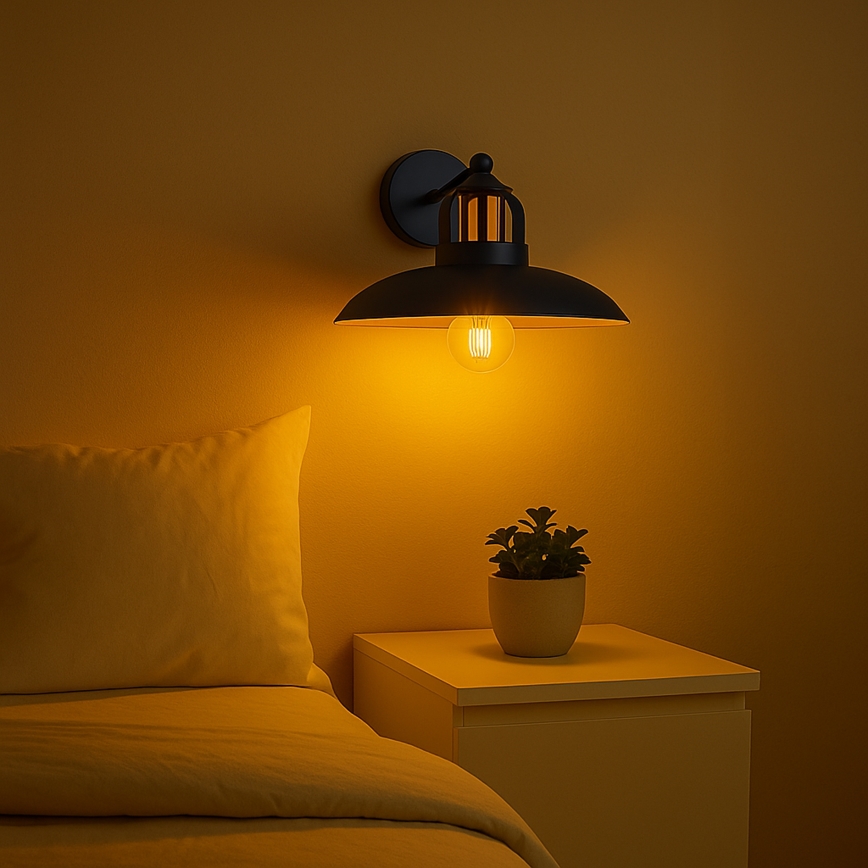 Brilagi - LED Kinkiet FLAMENGO 1xE27/60W/230V niebieski