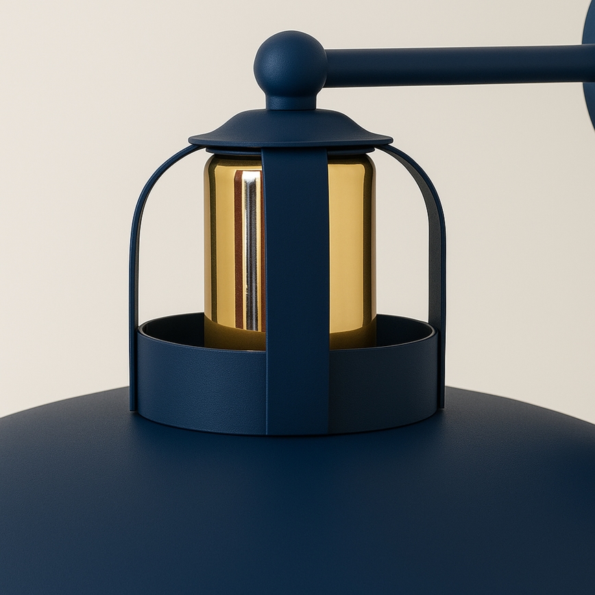 Brilagi - LED Kinkiet FLAMENGO 1xE27/60W/230V niebieski