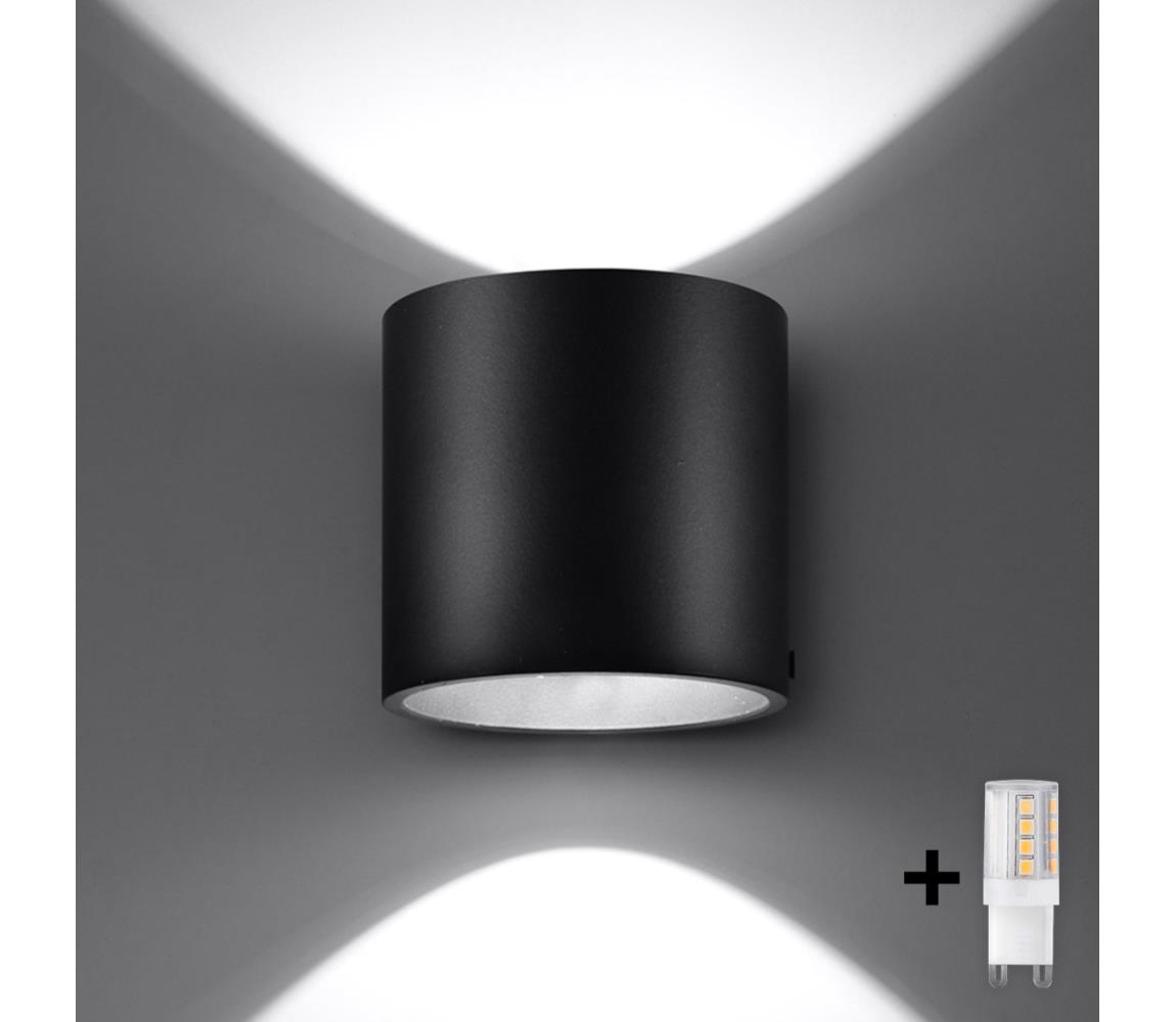 Brilagi -  LED Kinkiet FRIDA 1xG9/4W/230V czarny