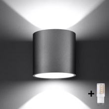 Brilagi -  LED Kinkiet FRIDA 1xG9/4W/230V szary