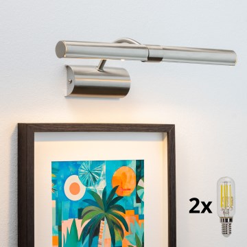 Brilagi - LED Kinkiet galeryjka DANAE 2xE14/4W/230V 3000K matowy chrom