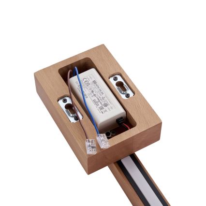 BRILAGI - LED Kinkiet GARDALINE LED/90W/230V 100 cm dąb