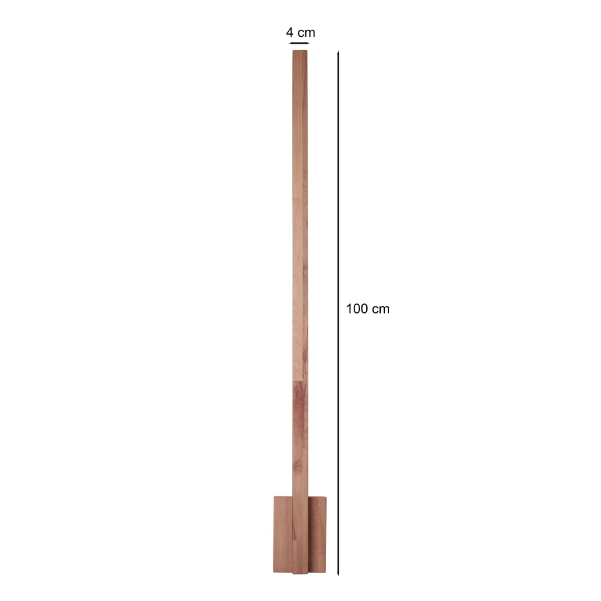 BRILAGI - LED Kinkiet GARDALINE LED/90W/230V 100 cm dąb