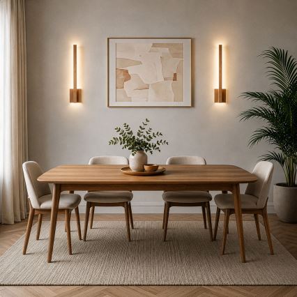 BRILAGI - LED Kinkiet GARDALINE LED/90W/230V 60 cm dąb