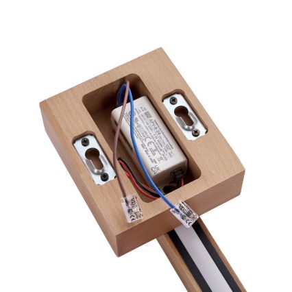BRILAGI - LED Kinkiet GARDALINE LED/90W/230V 60 cm dąb