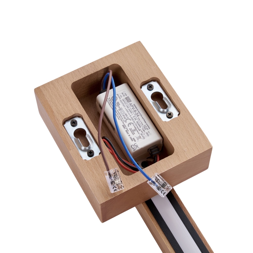 BRILAGI - LED Kinkiet GARDALINE LED/90W/230V 60 cm dąb