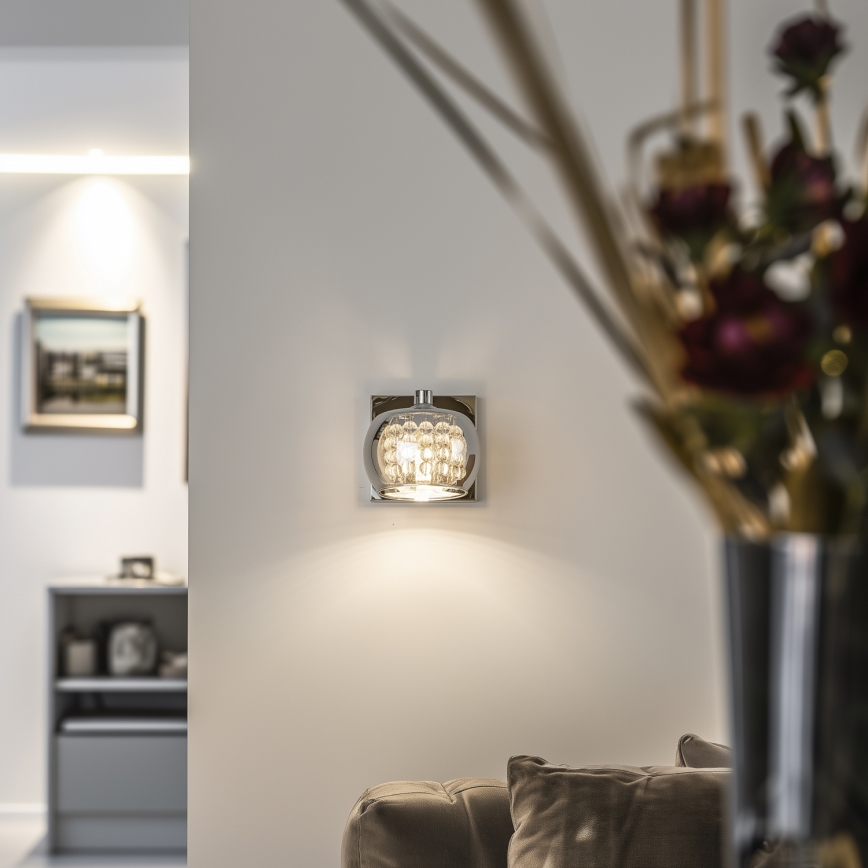 Brilagi - LED Kinkiet kryształowy JEWEL 1xG9/42W/230V