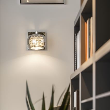 Brilagi - LED Kinkiet kryształowy JEWEL 1xG9/42W/230V