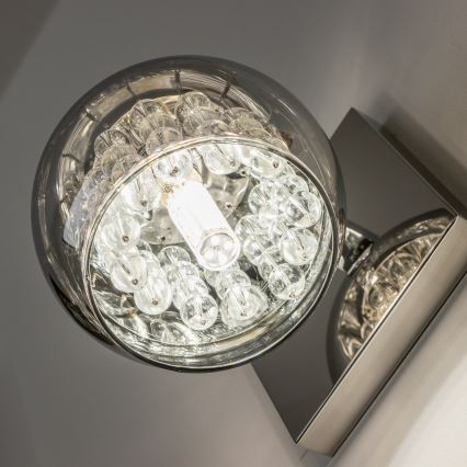 Brilagi - LED Kinkiet kryształowy JEWEL 1xG9/42W/230V