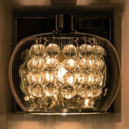 Brilagi - LED Kinkiet kryształowy JEWEL 1xG9/42W/230V