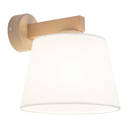BRILAGI - LED Kinkiet LATTE SABIA 1xE27/15W/230V sosna/biały