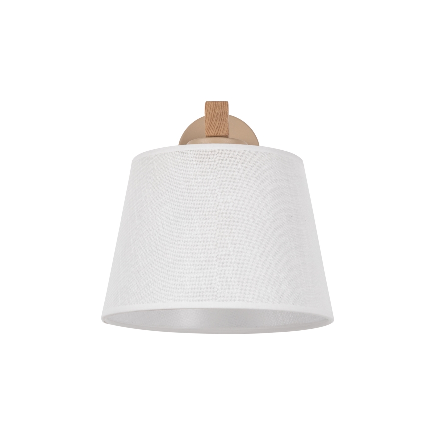 BRILAGI - LED Kinkiet LATTE SABIA 1xE27/15W/230V sosna/biały