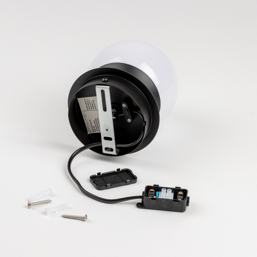 Brilagi - Kinkiet łazienkowy LED BALL/6W/230V 3000/4000/6500K IP44 czarny