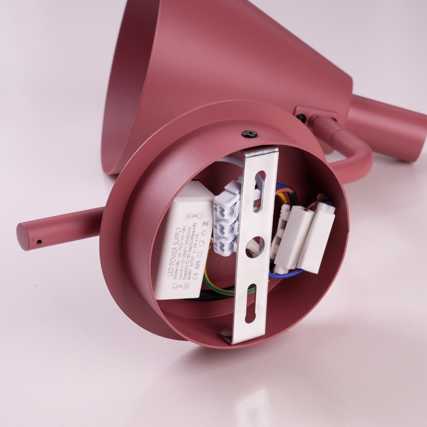 Brilagi - LED Kinkiet LUCERA LED/3W/230V burgundy