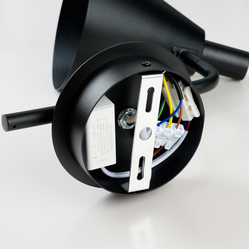 Brilagi - LED Kinkiet LUCERA LED/3W/230V czarny