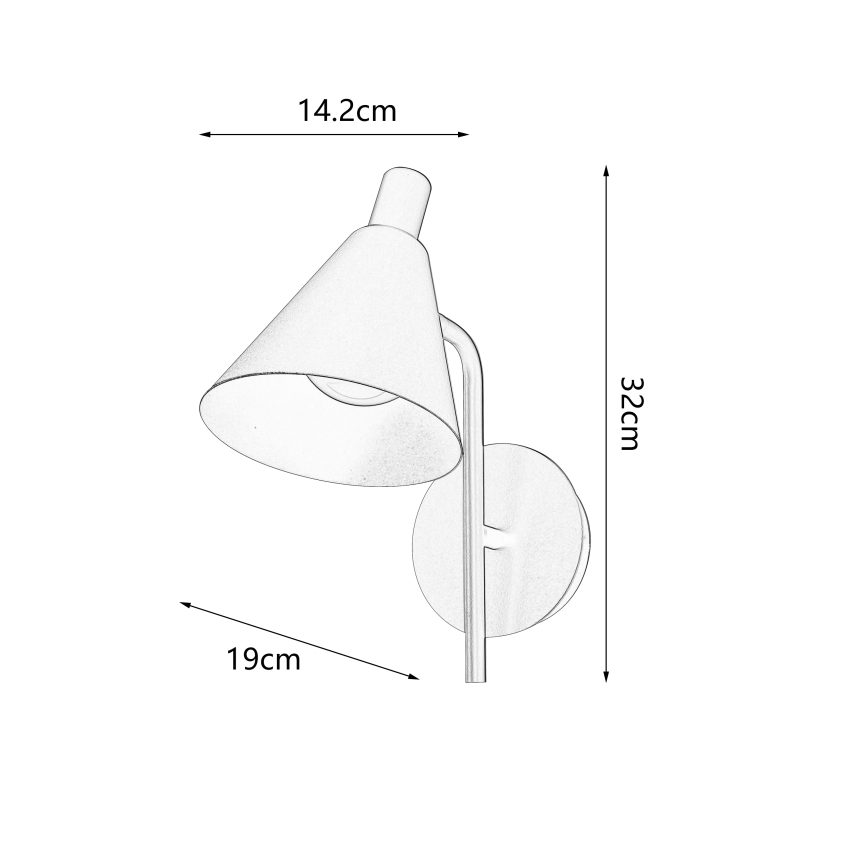 Brilagi - LED Kinkiet LUCERA LED/3W/230V zielony
