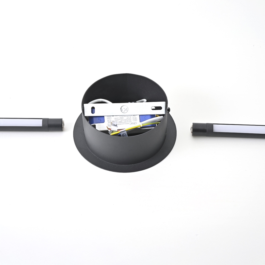 Brilagi - LED Kinkiet LUGO DUE LED/9W/230V czarny
