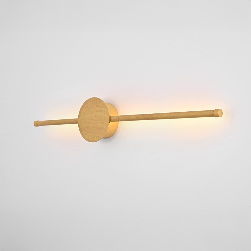 Brilagi - LED Kinkiet LUGO DUE LED/9W/230V dekor dębu