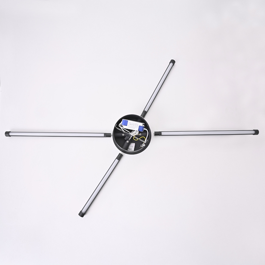 Brilagi - LED Kinkiet LUGO QUATTRO LED/16W/230V czarny