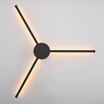 Brilagi - LED Kinkiet LUGO TRE LED/14W/230V czarny
