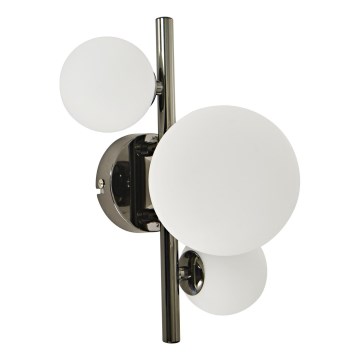 Brilagi - LED Kinkiet MILLA 3xG9/3W/230V chrom błyszczący/biały