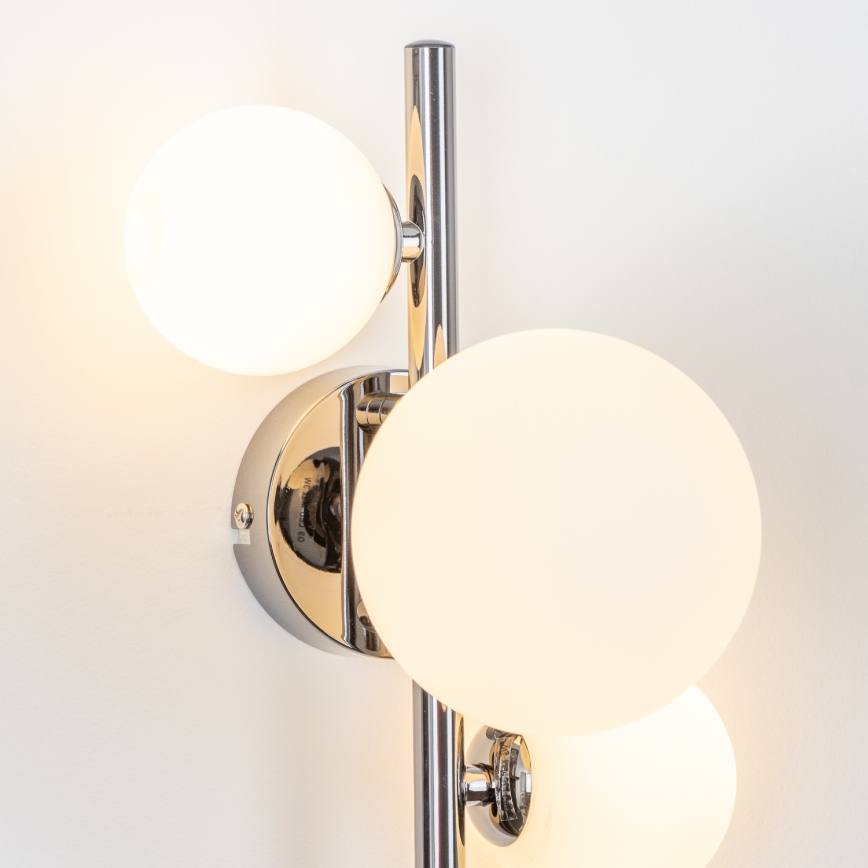Brilagi - LED Kinkiet MILLA 3xG9/3W/230V chrom błyszczący/biały