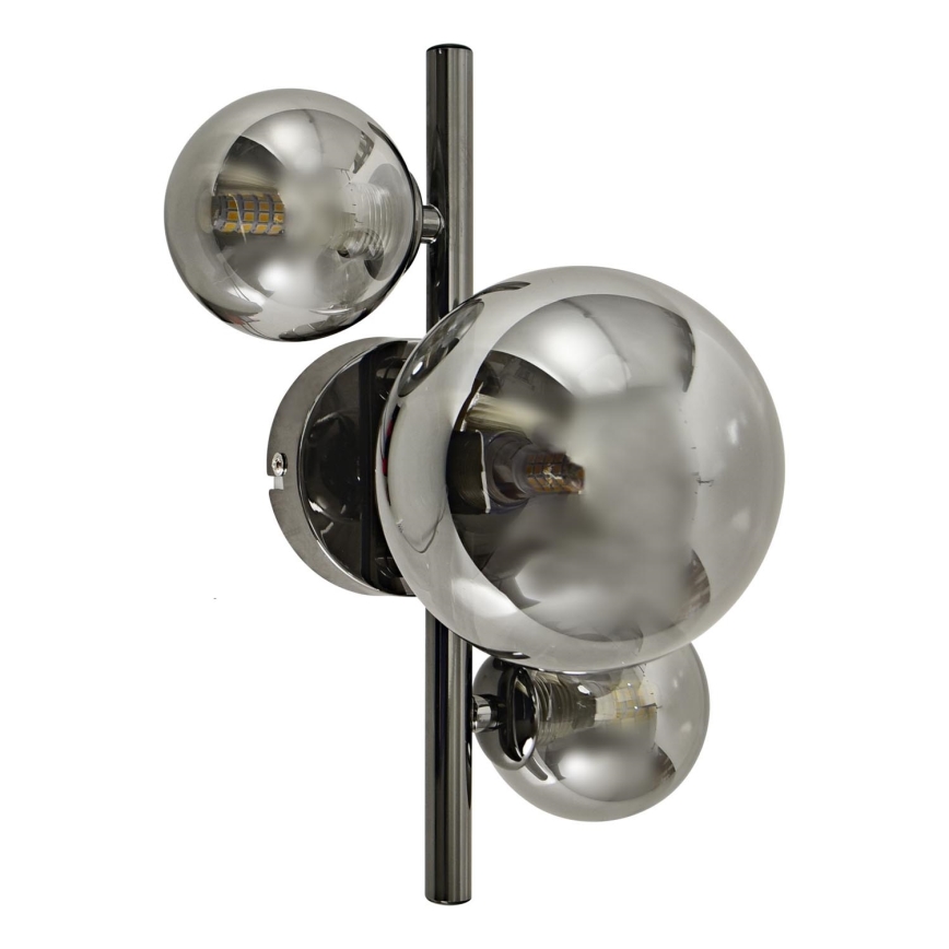 Brilagi - LED Kinkiet MILLA 3xG9/3W/230V chrom błyszczący/dymny
