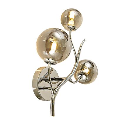 Brilagi - LED Kinkiet MISTEL 3xG9/3W/230V chrom błyszczący/dym