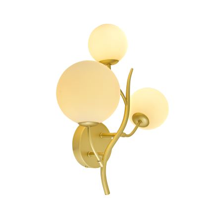 Brilagi - LED Kinkiet MISTEL 3xG9/3W/230V złoty/biały