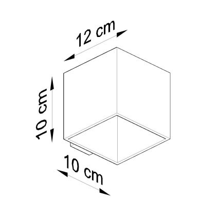 Brilagi -  LED Kinkiet punktowy MURO 1xG9/3,5W/230V