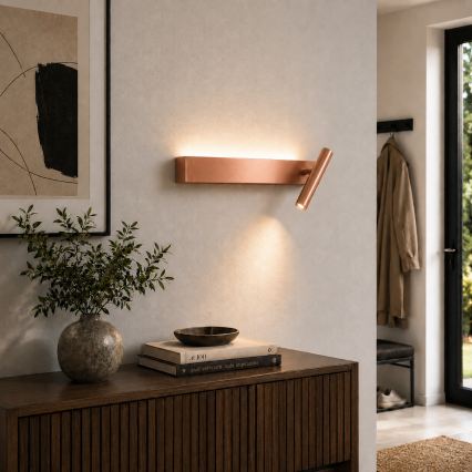 BRILAGI - Kinkiet punktowy ARLIX LED/3W/230V + LED/7W, brązowy, CRI 90