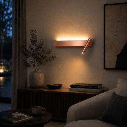 BRILAGI - Kinkiet punktowy ARLIX LED/3W/230V + LED/7W, brązowy, CRI 90