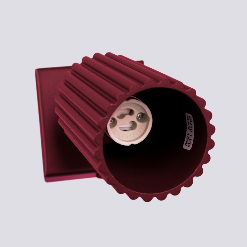 Brilagi - LED kinkiet punktowy CRESTO 1xGU10/10W/230V bordowy