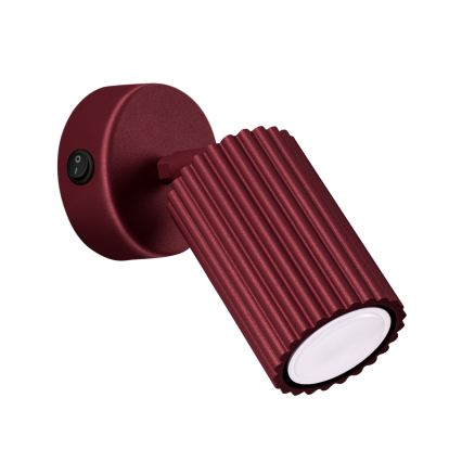 Brilagi - LED kinkiet punktowy CRESTO 1xGU10/10W/230V bordowy